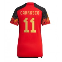 Billiga Belgien Yannick Carrasco #11 Hemma fotbollskläder Dam VM 2022 Kortärmad